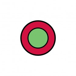 Trodat Multi Color 6/4638 Replacement Ink Cartridge for 4638